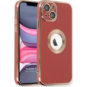 Microsonic Apple iPhone 13 Flash Stamp Kırmızı Cep Telefonu Kılıfı