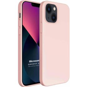 Microsonic Apple iPhone 13 Groovy Soft Rose Gold Cep Telefonu Kılıfı