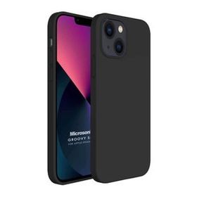 Microsonic Apple iPhone 13 Groovy Soft Siyah Kılıf