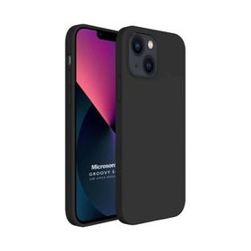 Microsonic Apple iPhone 13 Groovy Soft Siyah Kılıf