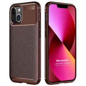 Microsonic Apple iPhone 13 Legion Series Kahverengi Cep Telefonu Kılıfı