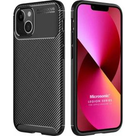 Microsonic Apple iPhone 13 Legion Series Siyah Cep Telefonu Kılıfı