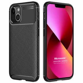 Microsonic Apple iPhone 13 Legion Series Siyah Cep Telefonu Kılıfı