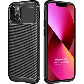 Microsonic Apple iPhone 13 Legion Series Siyah Cep Telefonu Kılıfı