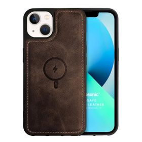 Microsonic Apple iPhone 13 Magsafe Genuine Leather Kılıf