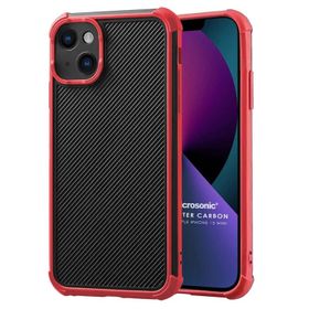 Microsonic Apple iPhone 13 Mini Chester Carbon Siyah Cep Telefonu Kılıfı