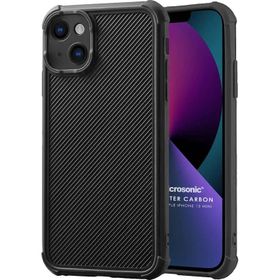 Microsonic Apple iPhone 13 Mini Chester Carbon Siyah Cep Telefonu Kılıfı