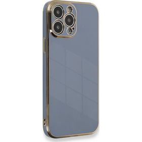 Microsonic Apple iPhone 13 Olive Plated Lavanta Grisi Kılıf