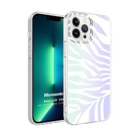 Microsonic Apple iPhone 13 Pro Braille Feel Desenli Kılıf