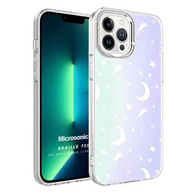 Microsonic Apple iPhone 13 Pro Braille Feel Desenli Kılıf