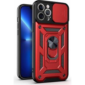Microsonic Apple iPhone 13 Pro Impact Resistant Kırmızı Cep Telefonu Kılıfı