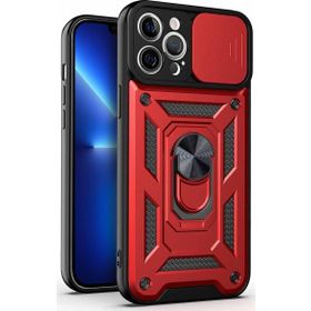 Microsonic Apple iPhone 13 Pro Impact Resistant Kırmızı Cep Telefonu Kılıfı
