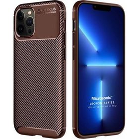 Microsonic Apple iPhone 13 Pro Legion Series Kahverengi Cep Telefonu Kılıfı