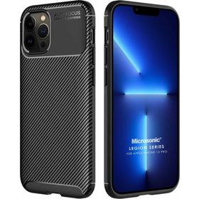 Microsonic Apple iPhone 13 Pro Legion Series Siyah Cep Telefonu Kılıfı