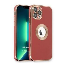 Microsonic Apple iPhone 13 Pro Max Flash Stamp Kırmızı Cep Telefonu Kılıfı