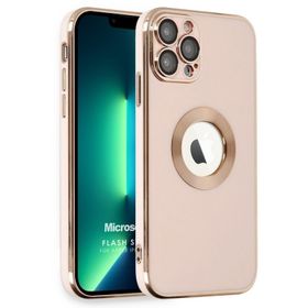 Microsonic Apple iPhone 13 Pro Max Flash Stamp Yeşil Cep Telefonu Kılıfı