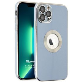 Microsonic Apple iPhone 13 Pro Max Flash Stamp Yeşil Cep Telefonu Kılıfı