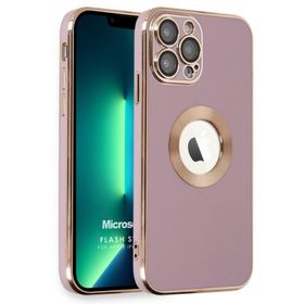 Microsonic Apple iPhone 13 Pro Max Flash Stamp Yeşil Cep Telefonu Kılıfı