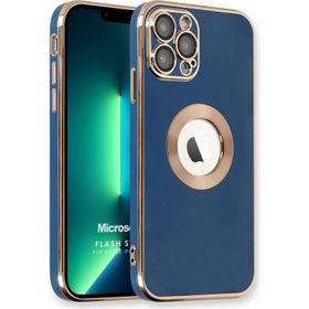 Microsonic Apple iPhone 13 Pro Max Flash Stamp Yeşil Cep Telefonu Kılıfı