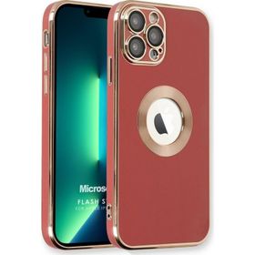 Microsonic Apple iPhone 13 Pro Max Flash Stamp Yeşil Cep Telefonu Kılıfı