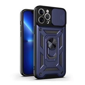 Microsonic Apple iPhone 13 Pro Max Impact Resistant Lacivert Cep Telefonu Kılıfı