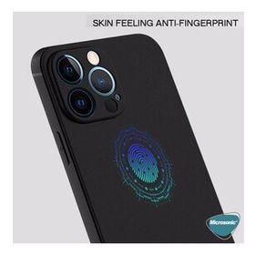Microsonic Apple iPhone 13 Pro Max Kamera Korumalı Siyah Cep Telefonu Kılıfı