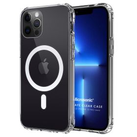 Microsonic Apple iPhone 13 Pro Max Magsafe Clear Soft Şeffaf Cep Telefonu Kılıfı