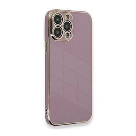 Microsonic Apple iPhone 13 Pro Max Olive Plated Lila Cep Telefonu Kılıfı