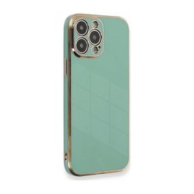 Microsonic Apple iPhone 13 Pro Max Olive Plated Yeşil Cep Telefonu Kılıfı