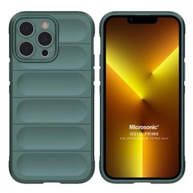 Microsonic Apple iPhone 13 Pro Max Oslo Prime Bordo Cep Telefonu Kılıfı