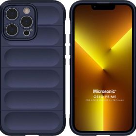 Microsonic Apple iPhone 13 Pro Max Oslo Prime Lacivert Cep Telefonu Kılıfı