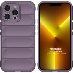 Microsonic Apple iPhone 13 Pro Max Oslo Prime Lila Cep Telefonu Kılıfı