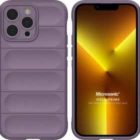 Microsonic Apple iPhone 13 Pro Max Oslo Prime Lila Cep Telefonu Kılıfı