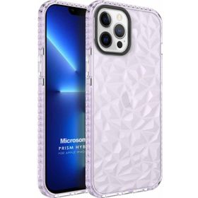 Microsonic Apple iPhone 13 Pro Max Prism Hybrid Mor Cep Telefonu Kılıfı