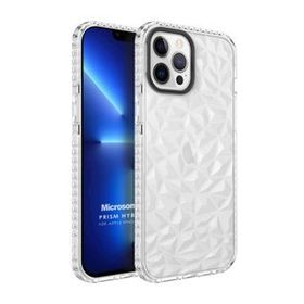 Microsonic Apple iPhone 13 Pro Max Prism Hybrid Şeffaf Cep Telefonu Kılıfı