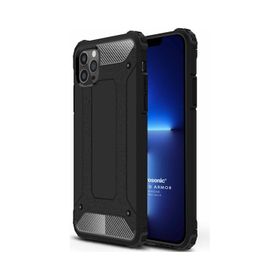 Microsonic Apple iPhone 13 Pro Max Rugged Armor Kırmızı Cep Telefonu Kılıfı