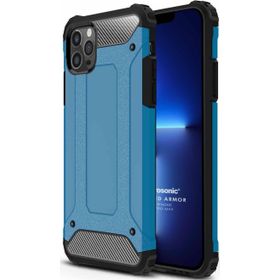 Microsonic Apple iPhone 13 Pro Max Rugged Armor Mavi Cep Telefonu Kılıfı