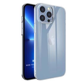 Microsonic Apple iPhone 13 Pro Max Sararma Önleyici Kristal Şeffaf Cep Telefonu Kılıfı