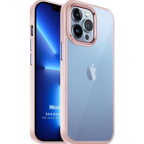 Microsonic Apple iPhone 13 Pro Max Shadow Planet Açık Pembe Cep Telefonu Kılıfı