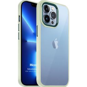 Microsonic Apple iPhone 13 Pro Max Shadow Planet Açık Yeşil Cep Telefonu Kılıfı