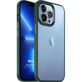 Microsonic Apple iPhone 13 Pro Max Shadow Planet Koyu Yeşil Cep Telefonu Kılıfı
