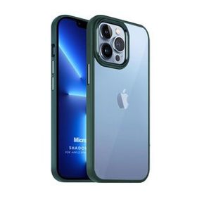 Microsonic Apple iPhone 13 Pro Max Shadow Planet Koyu Yeşil Cep Telefonu Kılıfı