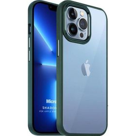 Microsonic Apple iPhone 13 Pro Max Shadow Planet Koyu Yeşil Cep Telefonu Kılıfı