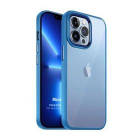 Microsonic Apple iPhone 13 Pro Max Shadow Planet Mavi Cep Telefonu Kılıfı