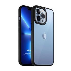Microsonic Apple iPhone 13 Pro Max Shadow Planet Siyah Cep Telefonu Kılıfı