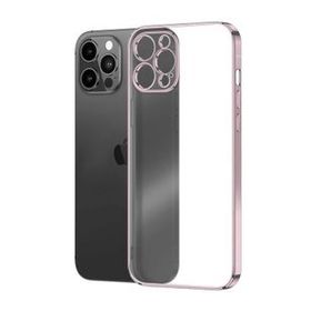 Microsonic Apple iPhone 13 Pro Max Square Matte Plating Rose Gold Cep Telefonu Kılıfı
