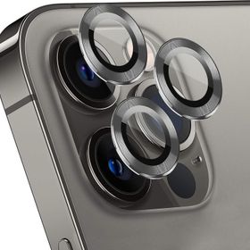 Microsonic Apple iPhone 13 Pro Max Tekli Füme Kamera Lens Koruma Camı