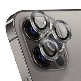 Microsonic Apple iPhone 13 Pro Max Tekli Füme Kamera Lens Koruma Camı