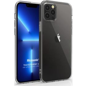 Microsonic Apple iPhone 13 Pro Max Transparent Soft Beyaz Cep Telefonu Kılıfı