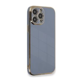 Microsonic Apple iPhone 13 Pro Olive Plated Lavanta Grisi Cep Telefonu Kılıfı